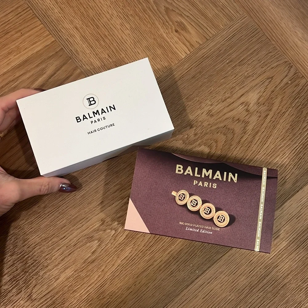 Balmain branded hair